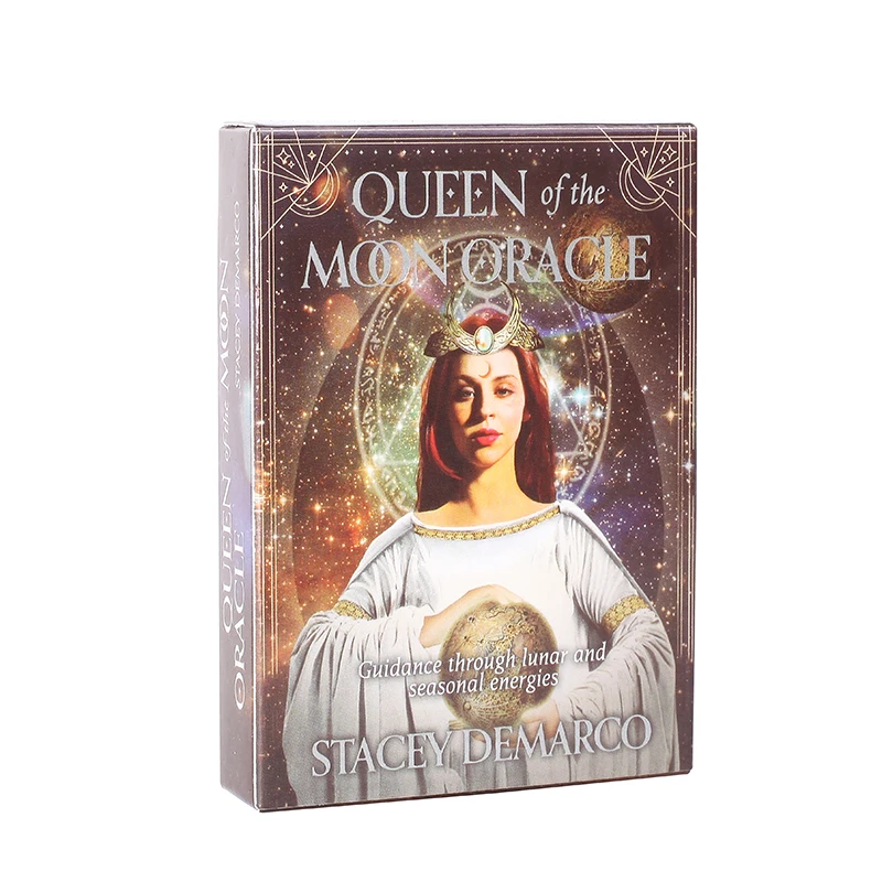 Лидер продаж карты Queen Of The Moon с изображением оракла долговечные веселые