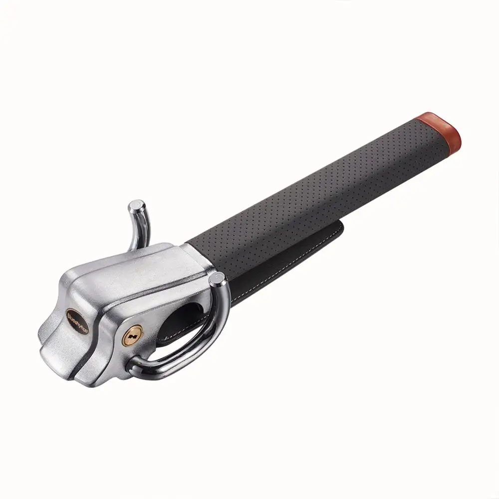 Новый складной Универсальный Автомобильный Замок на рулевое колесо серого цвета