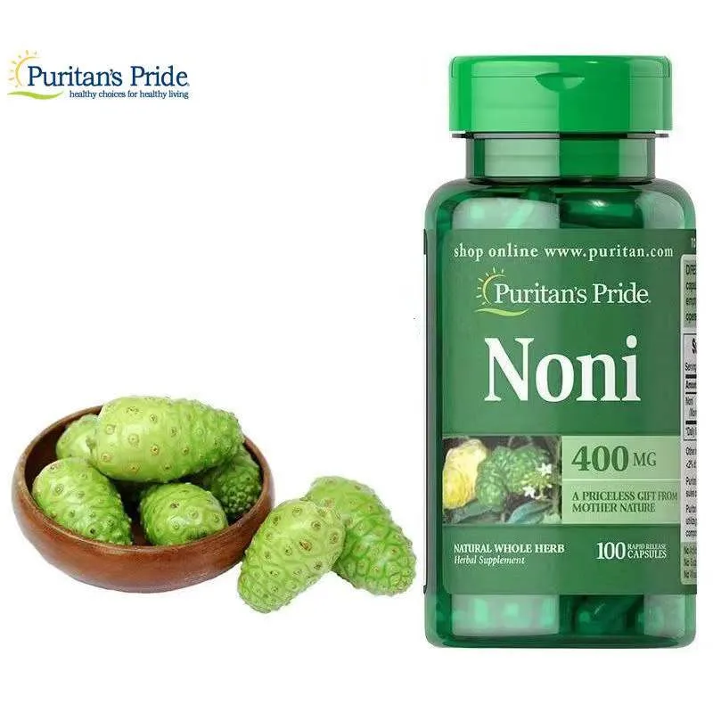 

Puritan's Pride Noni fruit Extract 400mg * 100 Capsules Protect lung and reduce smoking injury