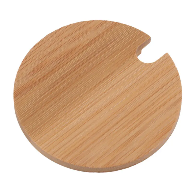 Fashion Bamboo Cup Mugs Lid Various Sizes Jar Ooden Mug Cover Coffee For Ceramic | Дом и сад