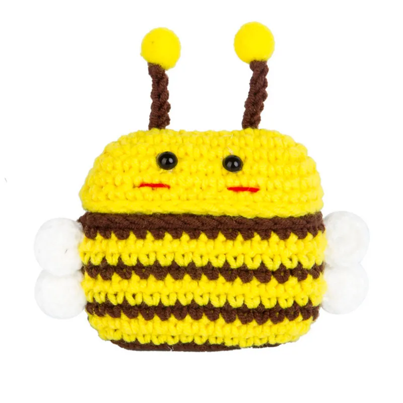 Милый вязаный чехол для Apple Airpods Pro с защитой от потери защитный наушников Bluetooth Air