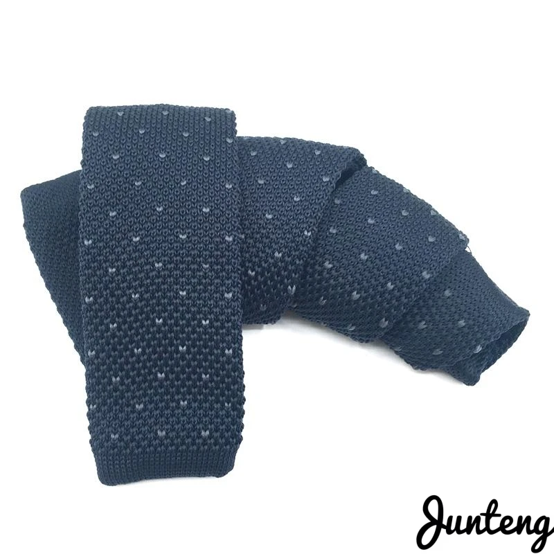 Бесплатная доставка Модный мужской вязаный галстук Тканые простые