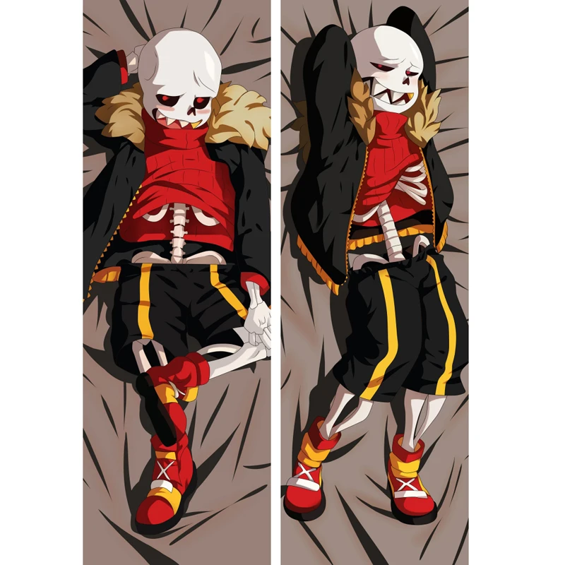 Мужские персонажи игра Undertale Sans аниме отаку дакимакура Скелетон мальчик