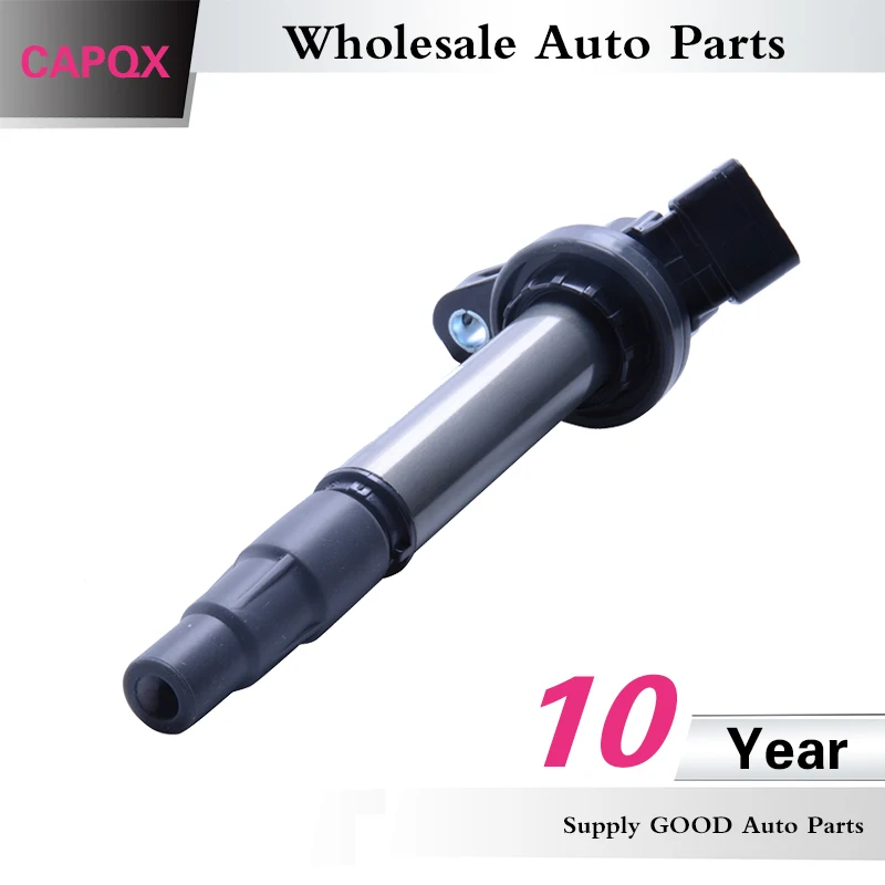 Катушка зажигания CAPQX 90919 C2003 C2005 02258 Для YARIS VIOS COROLLA 2007 2008 2009 2010|coil|coil ignition |