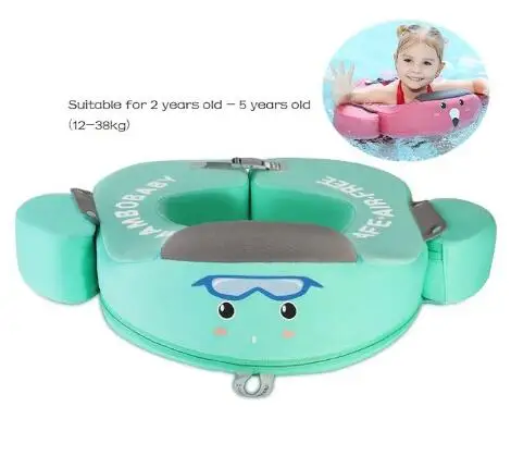 Underarm float Green Твердый без надувной безопасности для аксессуаров плавательный круг для детей плавающие поплавки игрушка для плавательного бассейна плавающий тренажер - Цвет: Underarm float Green
