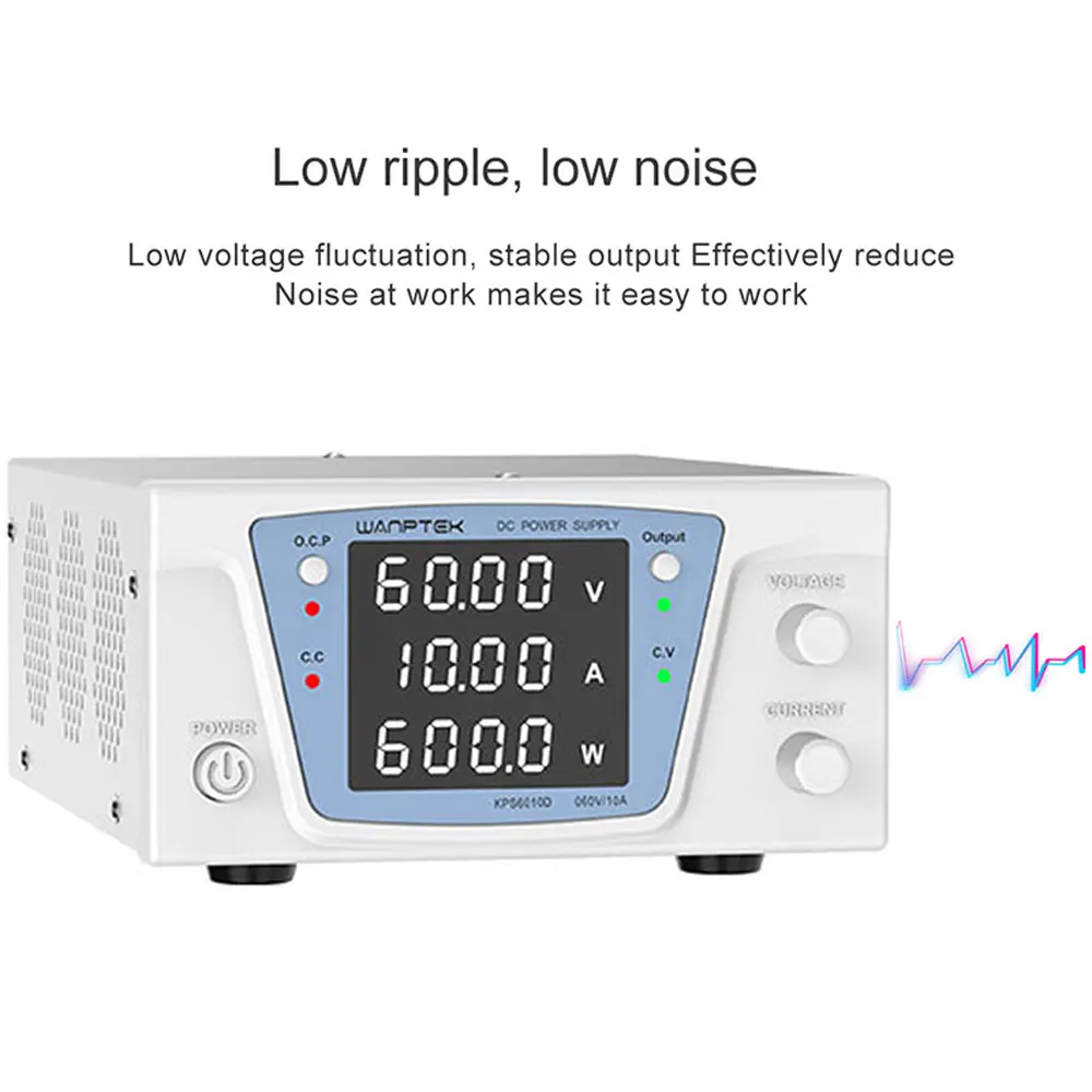 

wanptek laboratory dc power supply stabilized power supply adjustable variable digital regulated bench source 60V 10A 30V 20A