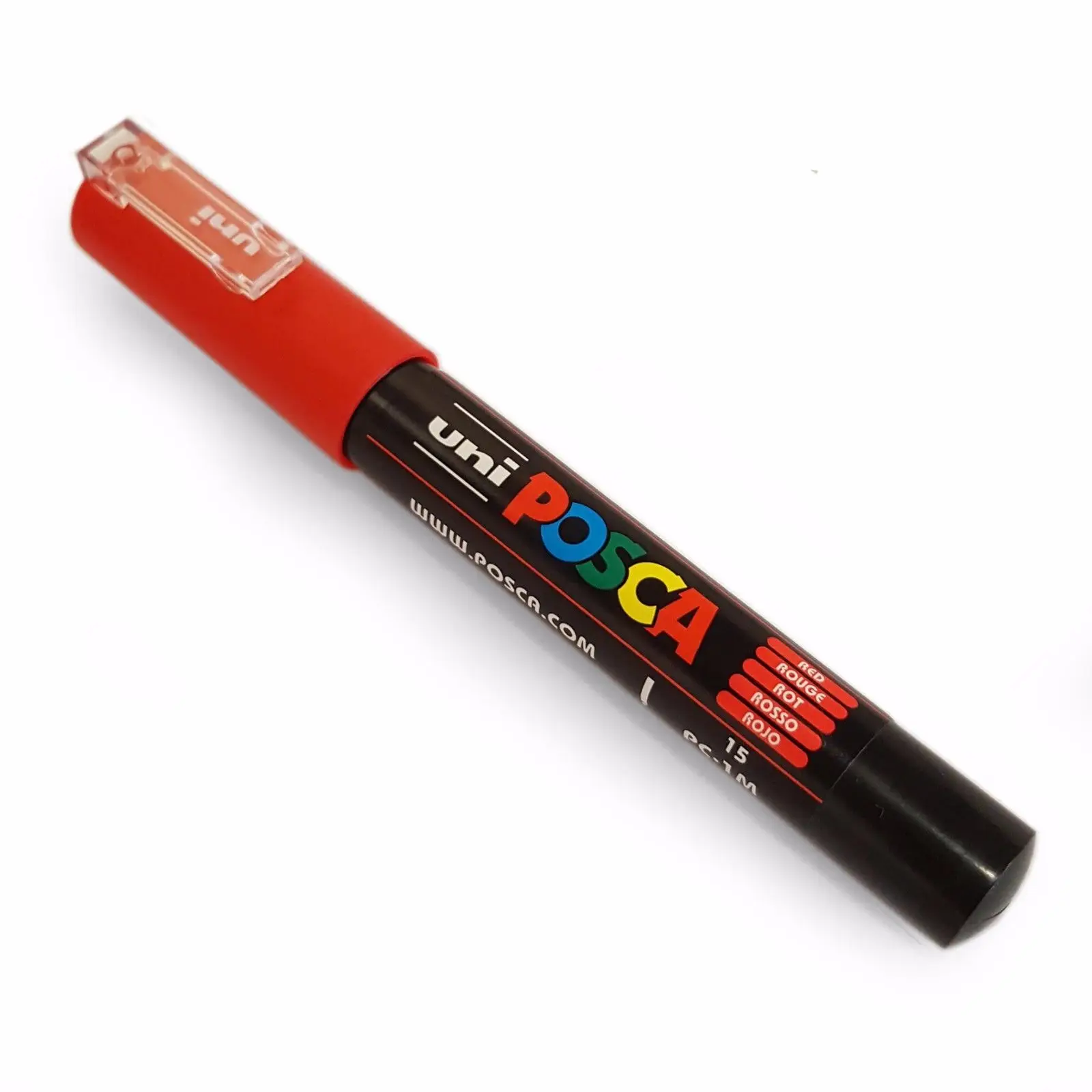

1 pc of Uni Posca PC-1M Paint Marker Art Pencil Poster Color Marking Professional Extra Fine Bullet Tip 0.7mm 14 Colors