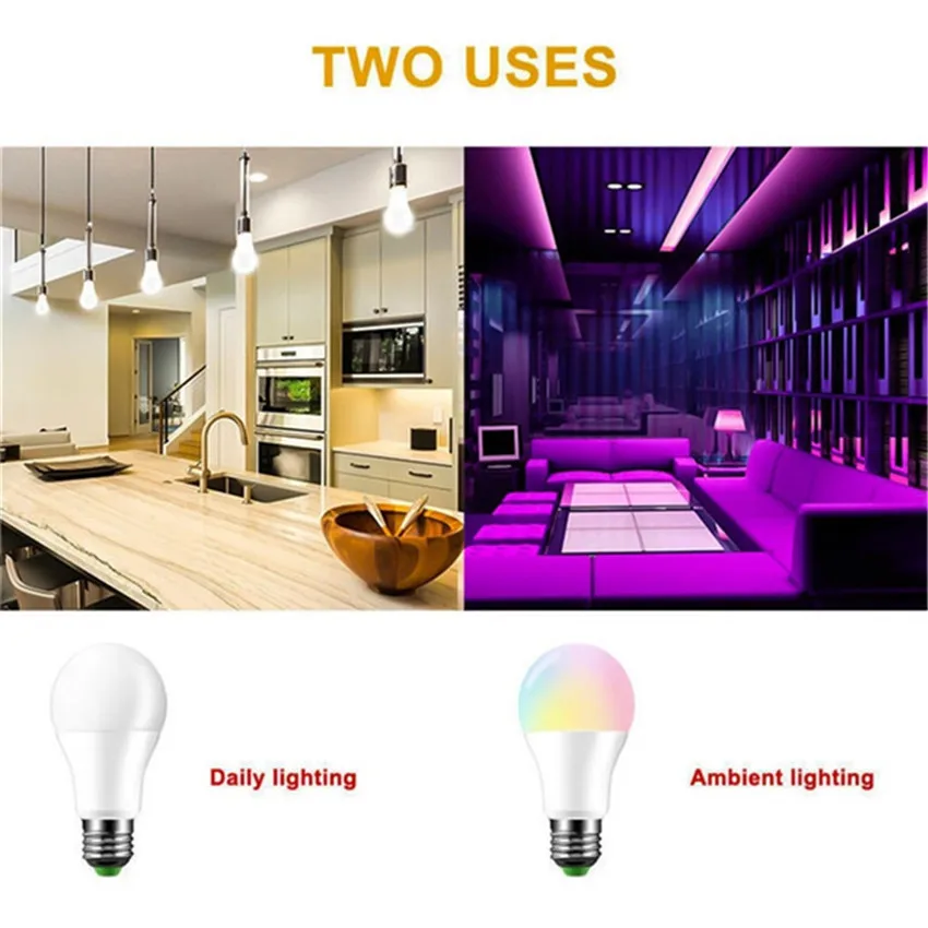 

E27 16 RGB 5/10/15 AC85-265V RGB