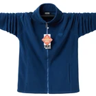 Толстовка мужская с флисовой подкладкой, свитшот с капюшоном, мягкая однотонная повседневная куртка, брендовая одежда, 6XL, Осень-зима размера плюс