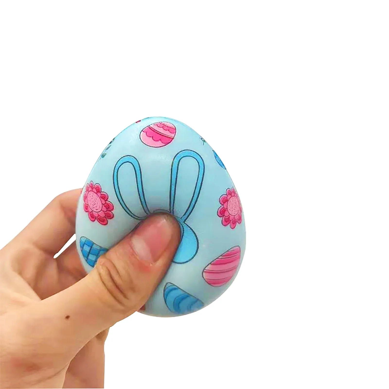 

18PCS Easter Egg Fidget Toys Set Decompression Slow Re bound Toys Decompression Antistress Squishy Gift For Children Adult