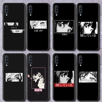 japanese anime aesthetic fundas phone cover for samsung galaxy a12 a32 5g a70 a50 a52 4g a02s a10 a72 a10s a40 case shell coque