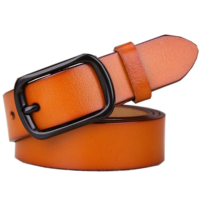 

Female Belts 100% Genuine Leather Belt Women Leather Belt Cowhide Fashion Luxury Brand Belt Woman Waistband High Quality