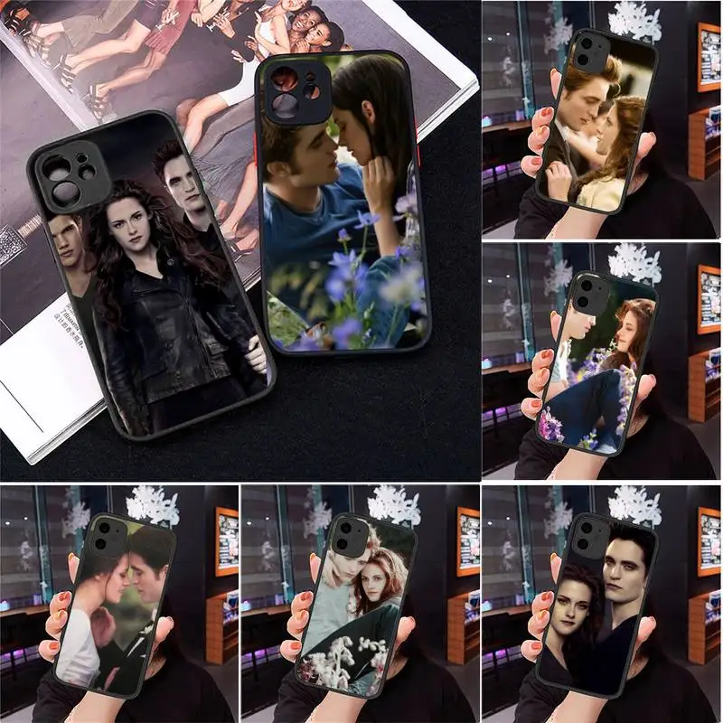 Чехлы для телефона с ТВ шоу Сумерки Сага Матовые прозрачные iPhone 7 8 11 12 s mini pro X XS XR MAX