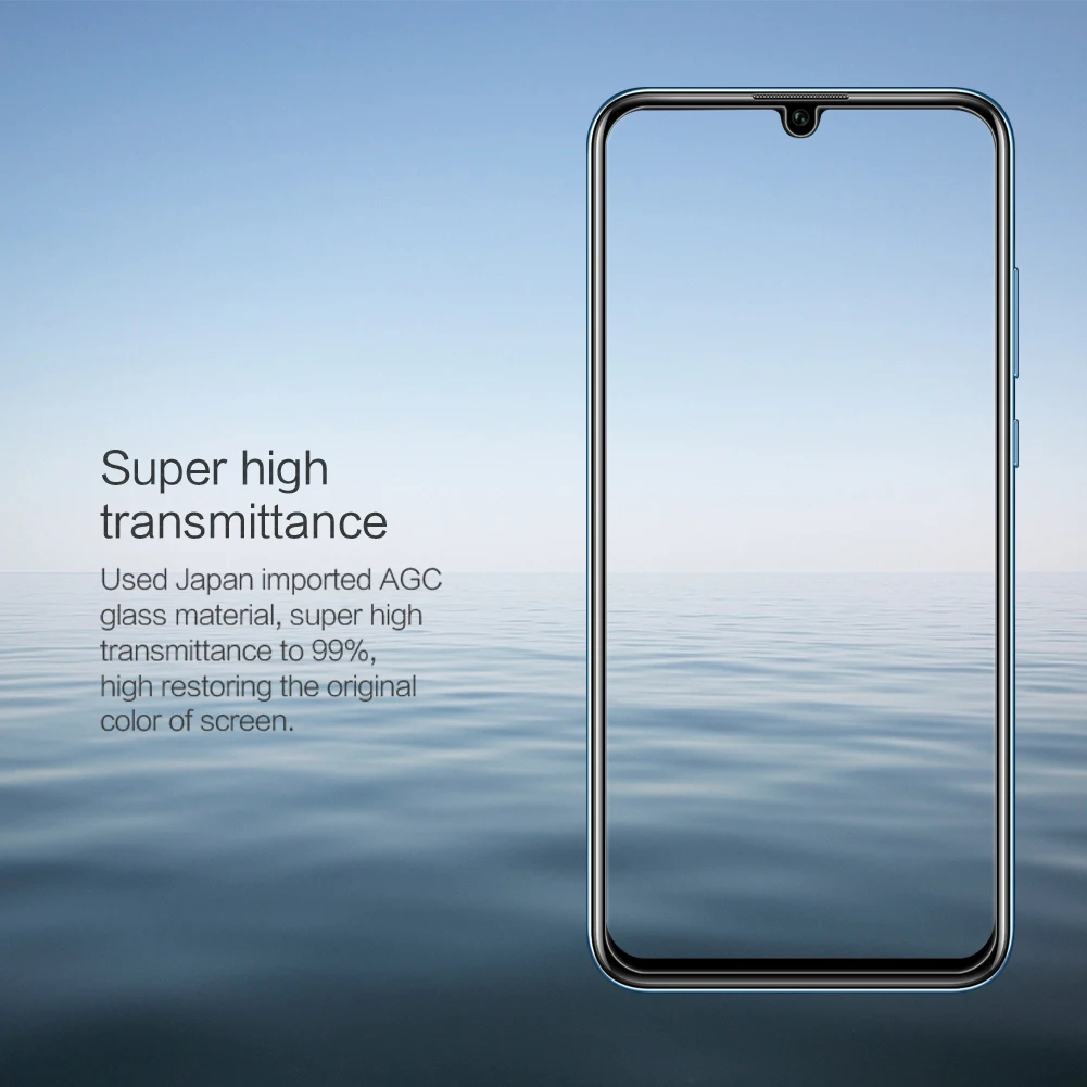 Huawei Honor 10 облегченное Закаленное стекло протектор экрана Nillkin 9H жесткий прозрачный защитное стекло на huawei P Smart Nilkin