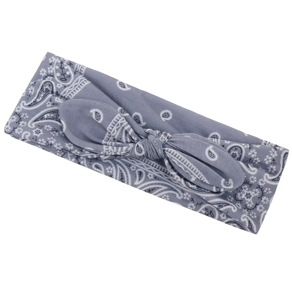 

New Fashion Women Girls Summer Wash Hair Bands Print Headbands Vintage Cross Turban Bandage Bandanas HairBands Hair Accessories
