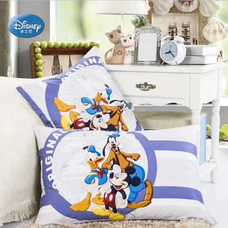 

Cartoon Disney Winnie the Pooh Mickey Minnie Mouse Pillowcase 2-Pack Mickey Minnie Princess Couple Pillow Case Decorative