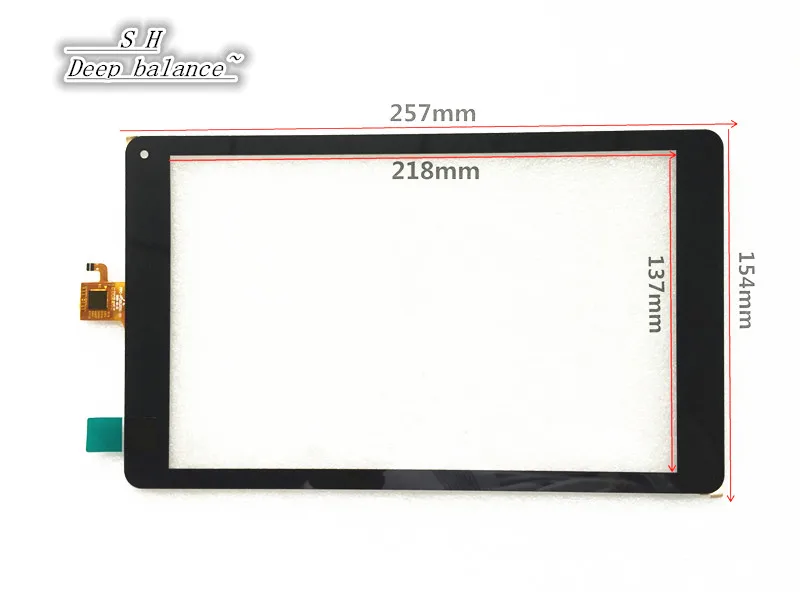 Новая панель сенсорного экрана дигитайзер стеклянный сенсор замена для планшета