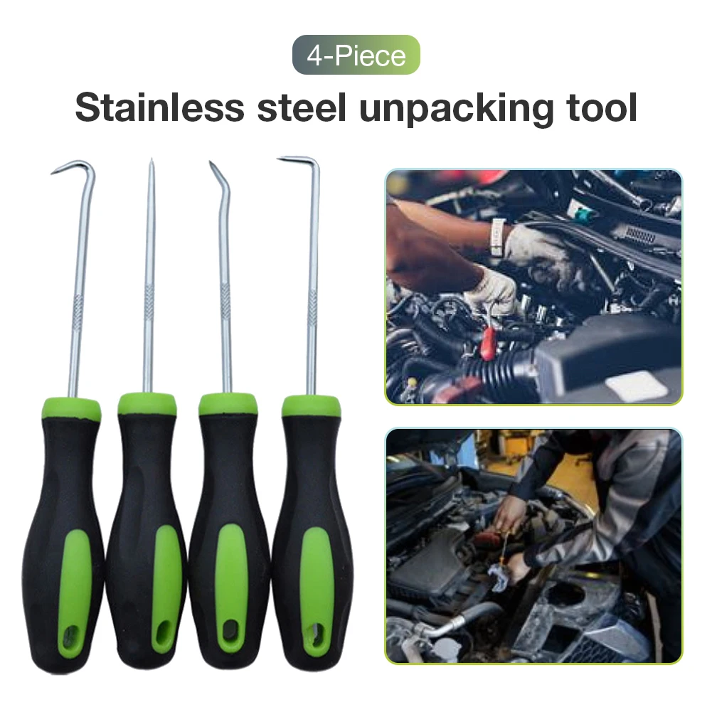 Инструмент для распаковки из нержавеющей стали 4 шт. отвертка быстрого сальника