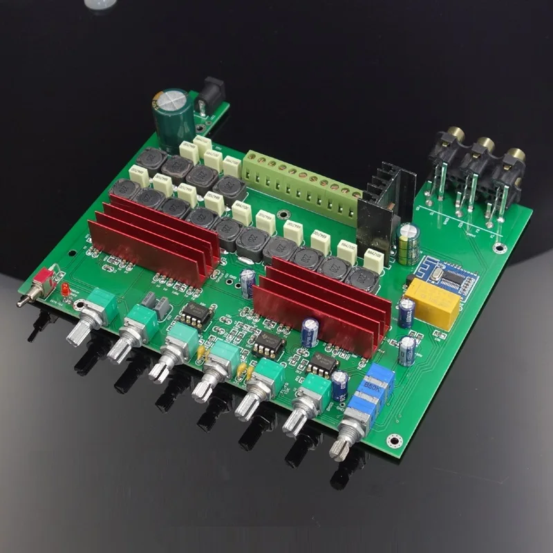 Плата усилителя мощности A600 5 1 канала Bluetooth 5.0 4 шт. высокомощный ядро TPA3116 с
