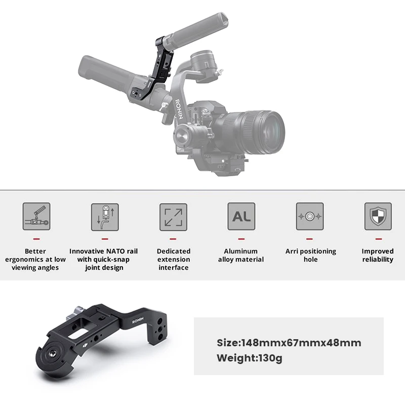 Для DJI портативный держатель кастрюли для S/S2/SC/SC2 портативная камера Расширения
