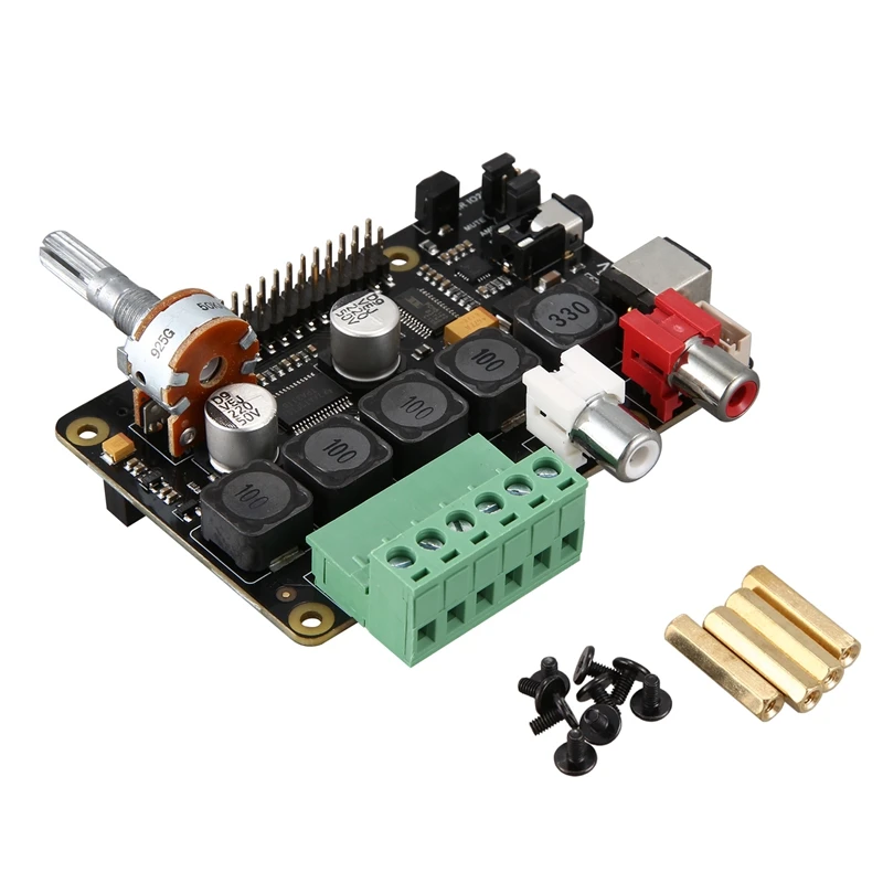 PCM5122 усилитель X400 V3.0 o Плата расширения для Raspberry Pi 4 Модель B/Raspberry 3 Model B +/3 A