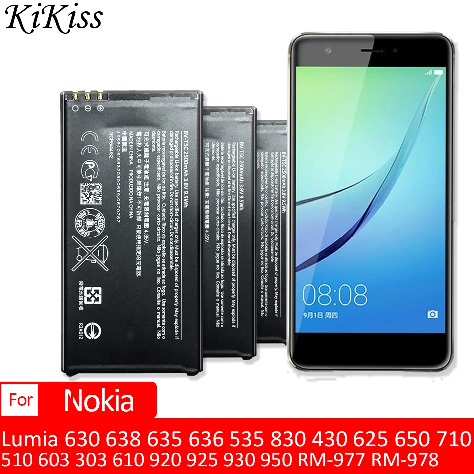 Внешняя Аккумуляторная Батарея Для Nokia Lumia 630 638 635 636 535.