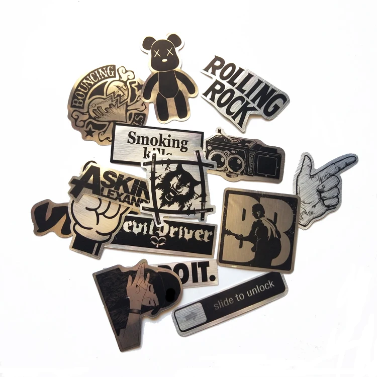 15 шт. имитация металла Игра престолов стикер автомобиля Direwolf рок для чемодана