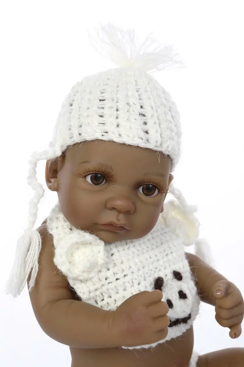 Реалистичная виниловая Кукла младенец для новорожденных 10 дюймов|Куклы| |