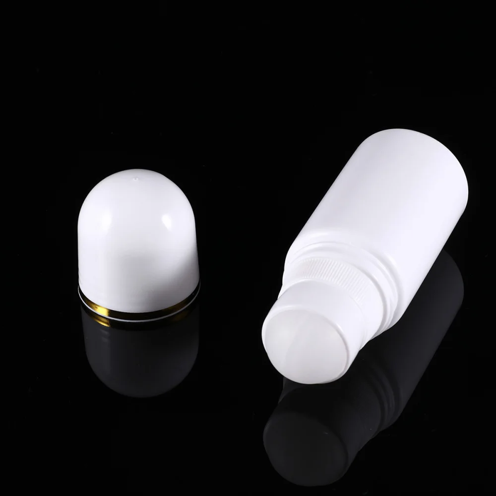 

10PCS 50ML Portable Roll On Bottles Perfume Dispenser Essential Oil Roller Bottles (Random Style)