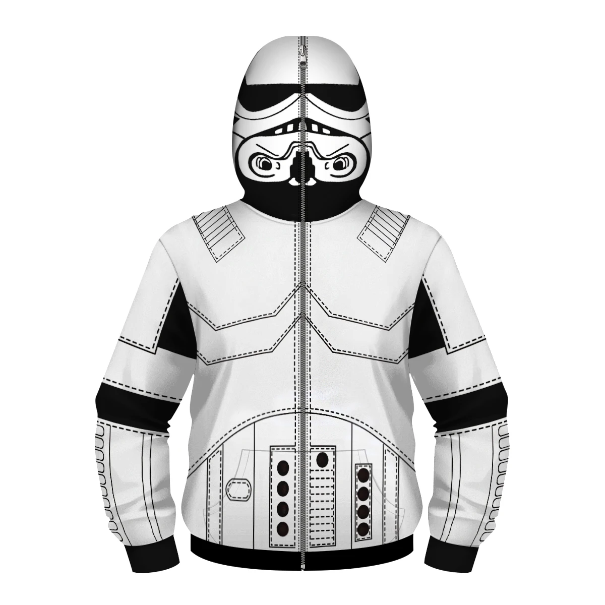 

Autumn Fashion Boys Full Sleeve Full Zipper Hoodies Children Sweatshirts Cool Cartoon Cosplay Costume Outwear Coats Kids