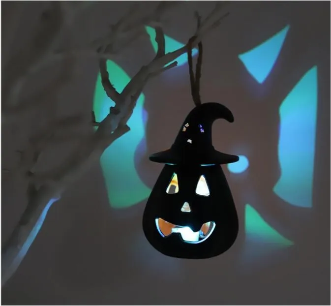 Светильники в виде тыквы на Хэллоуин питание от аккумулятора портативное