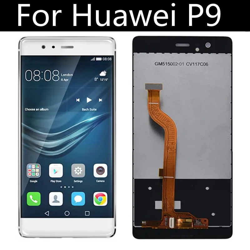 5 2 &quotдля Huawei P9 EVA AL10 ЖК дисплей сенсорный экран дигитайзер в сборе Замена для L09 L19