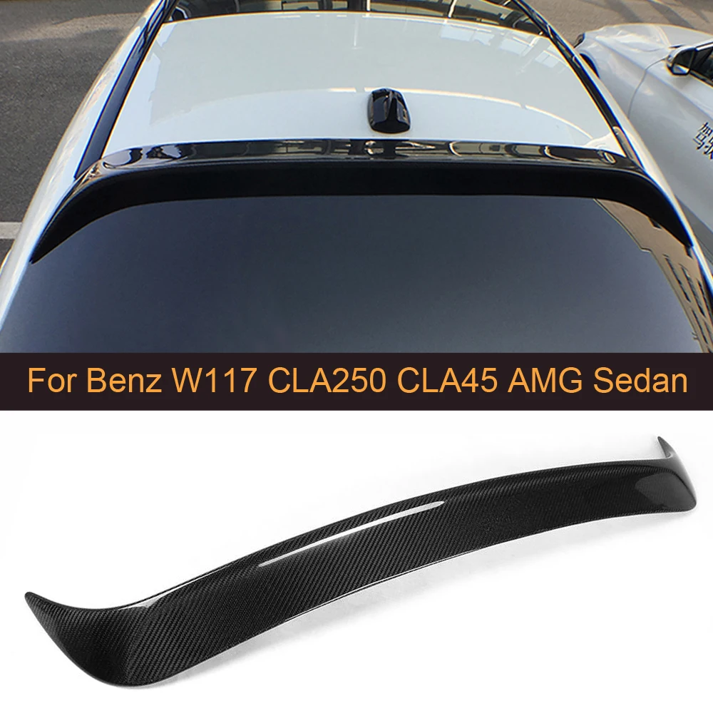 CLA спойлер на крышу для Mercedes Benz W117 C117 CLA45 AMG CLA250 CLA260 Sedan 4 двери 2013 2017 крыло заднюю