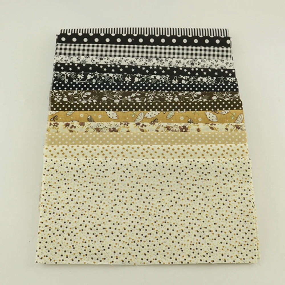 100% хлопок ткань Смешанная пэтчворк теласа толстый четверти тильда квилтинг