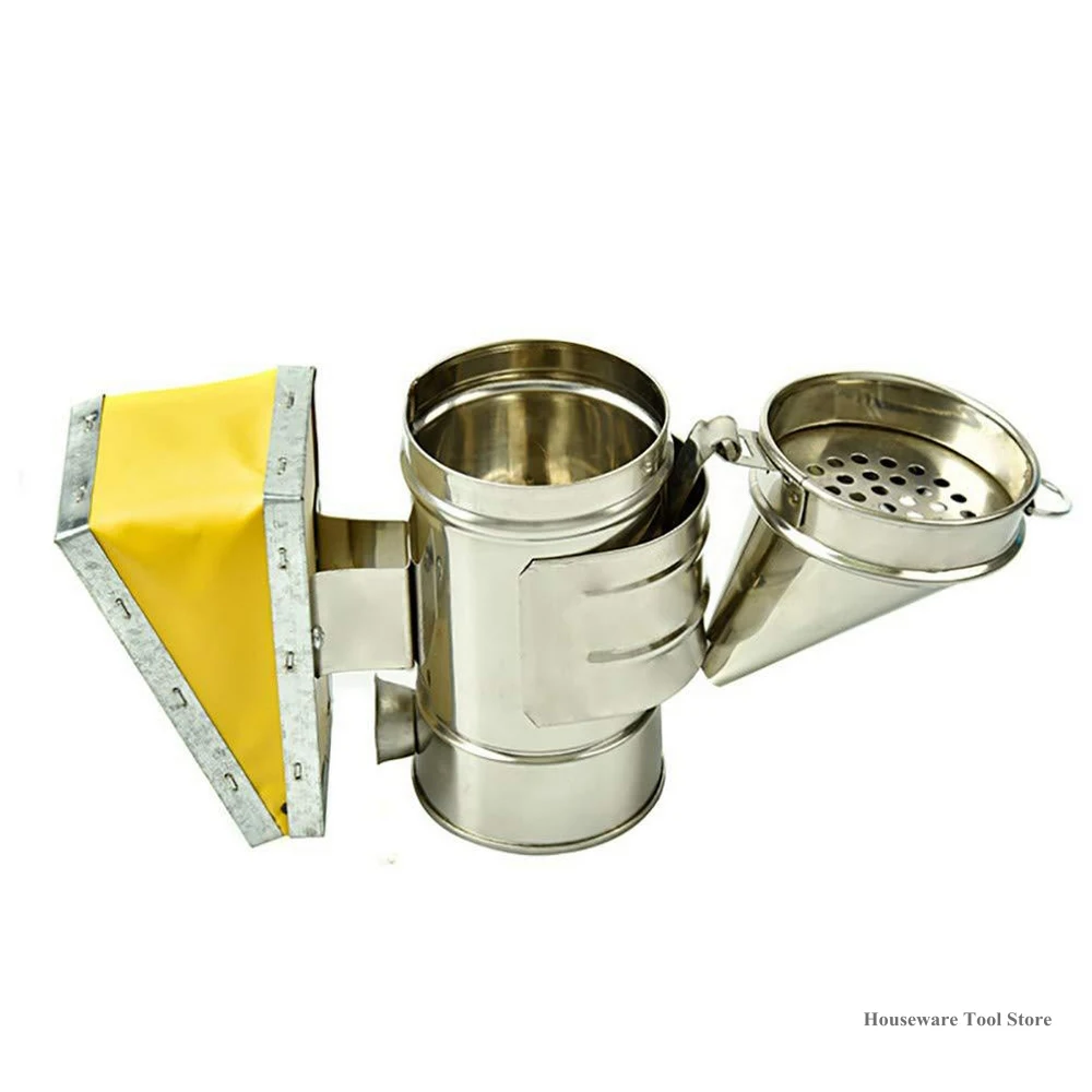 

Ручной передатчик из нержавеющей стали для пчеловодства, оборудование для пчеловодства, распылитель дыма, мини-распылитель для полива пчел...