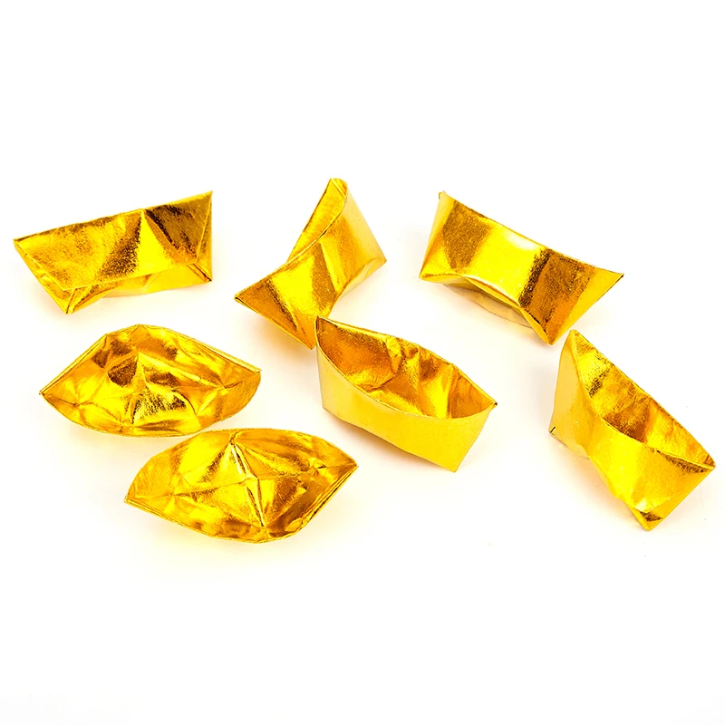 Принадлежности для пожертвования Оловянная фольга очень большие 500 золото