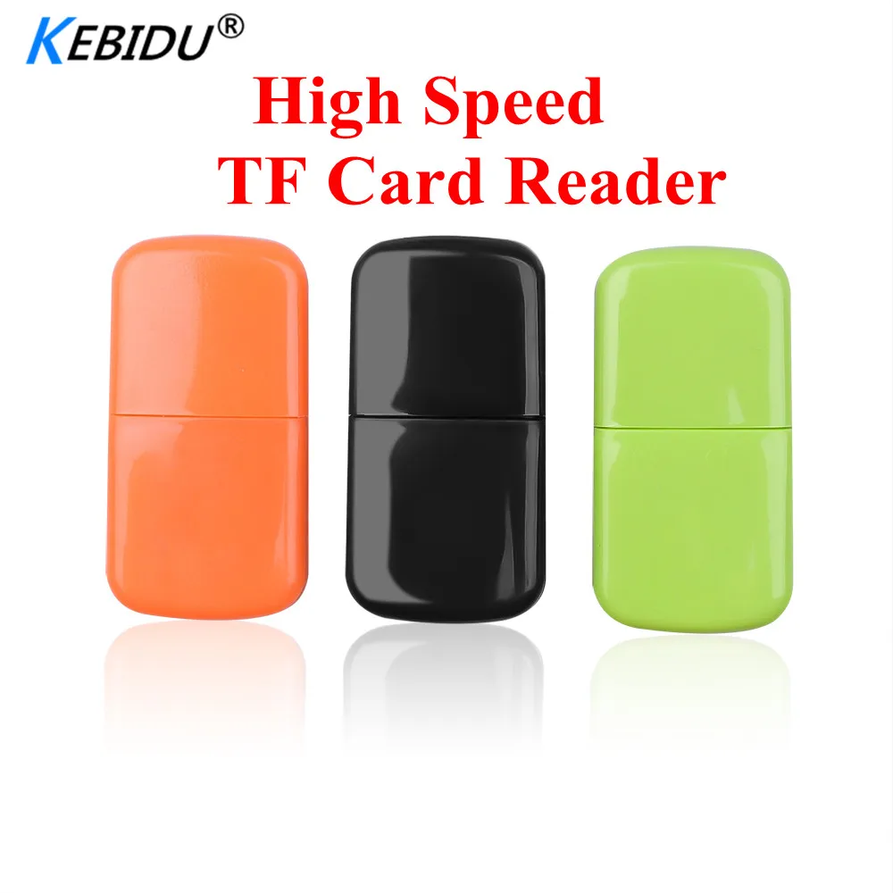 Kebidu цветной высокоскоростной USB 2 0 Micro SD флэш TF карта памяти ридер Флэшка MicroSD