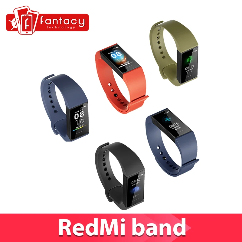 Предпродажа Новый смарт-браслет Redmi Band фитнес-браслет с несколькими лицами 1 08
