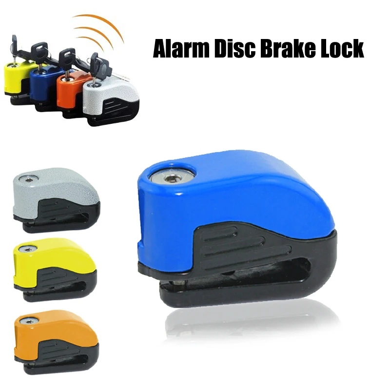 

Замок велосипедный с сигнализацией и дисковым тормозом, замок для горного велосипеда, для мотоцикла, дисковый тормоз, защита от кражи, обору...