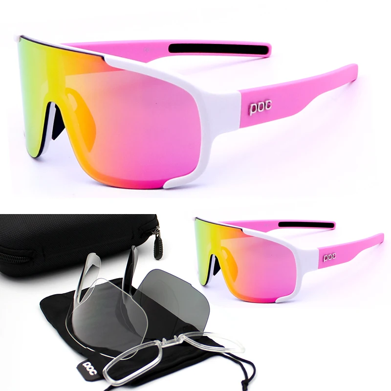 Очки солнцезащитные поляризационные UV400 для мужчин и женщин комплект из 3 линз