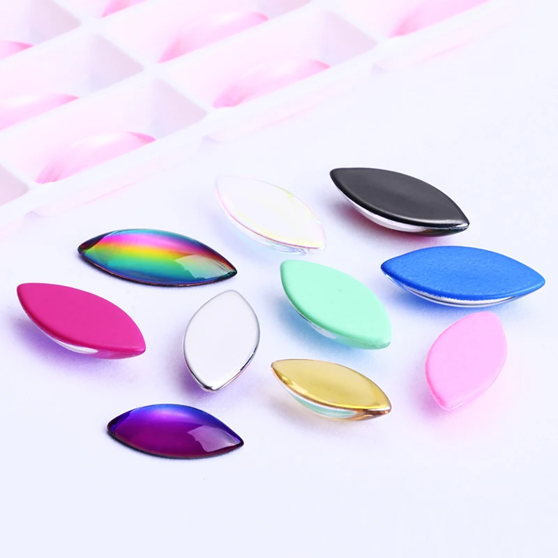 8 15 мм K9 стразы из стекла Стразы с плоской задней поверхностью декоративные камни