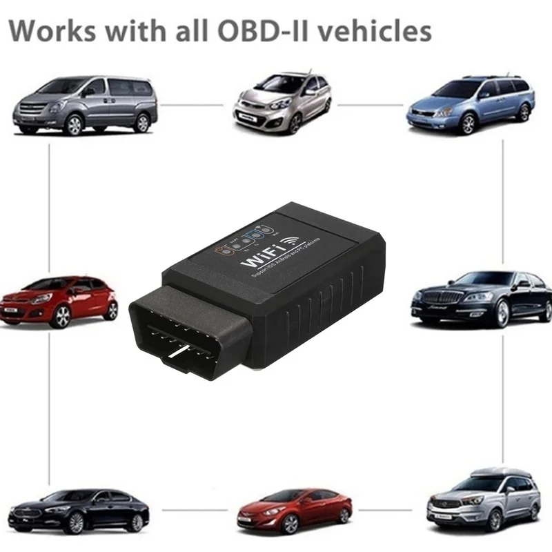 Автомобильный детектор неисправностей поддерживает протокол OBD2 для IOS Android Apple Mini