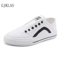 men canvas shoes flat sneakers fashion sports shoes for male black white slip on sneakers slipper casuales outdoor mens trainer