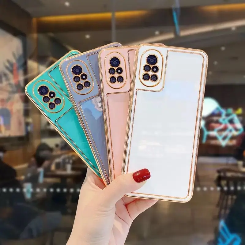 

Ultra-thin anti-fall protective silicone cover is suitable for Huawei mobile phone P40 p40pro P30 p30pro mate40pro