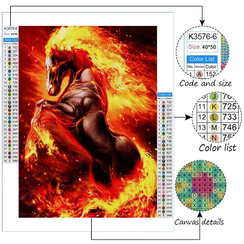 5d diy diamond painting phoenix full squareround animals diamont embroidery wolf lion cross stitch mosaic home decoration gifts free global shipping