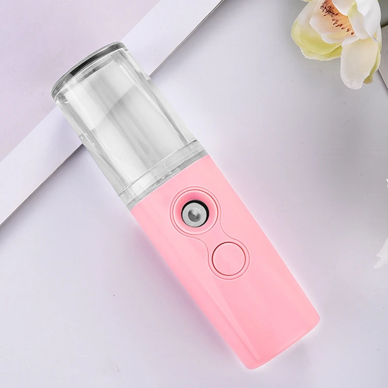 

New Nano Spray Hydrator Mini Hydrator Beauty Tester Face Evaporator Handheld Portable Aromatherapy WOALFUNS