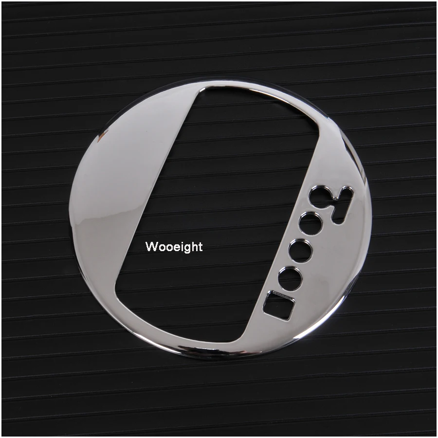 Wooeight ABS Хромированная ручка переключения передач для салона автомобиля панель