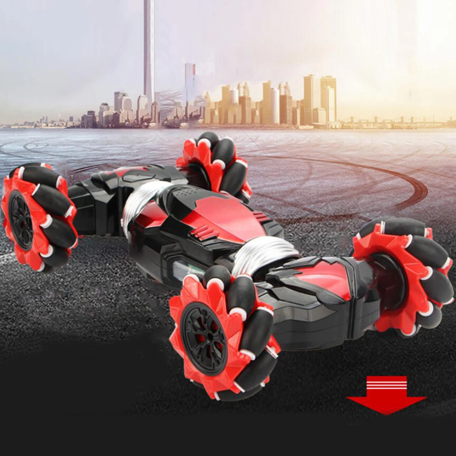 

Remote Control Car 2 Motors ing Rolling Vehicles 4WD High Speed RC Toy