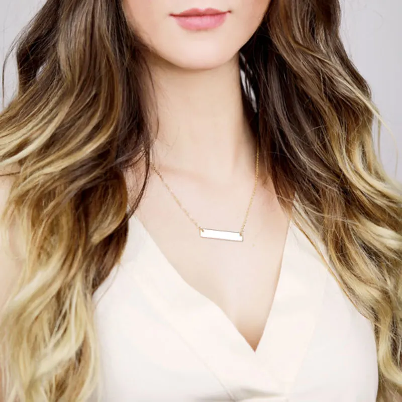 Женские ожерелья с гравировкой координатами по ширине локацией ювелирные