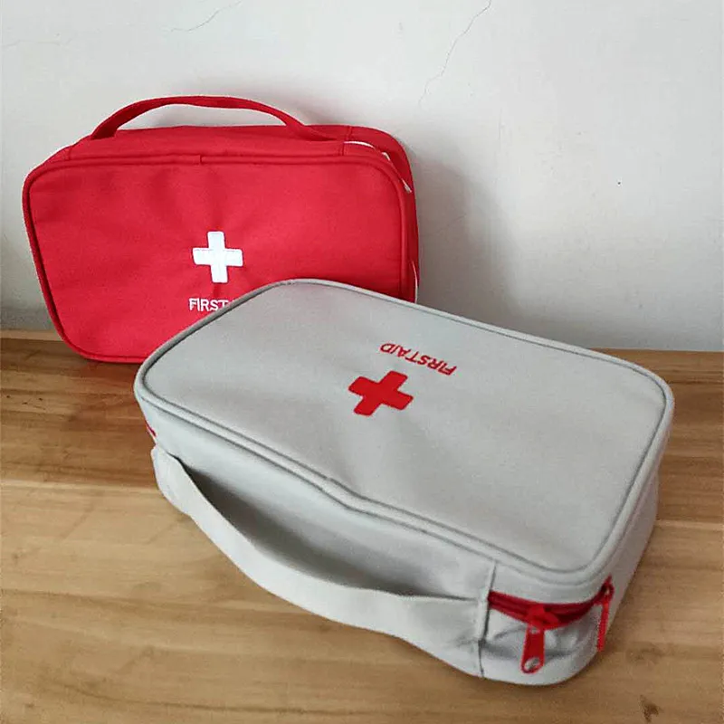 

Portable Camping First Aid Kit Emergency Medical Bag Storage Case Waterproof Car Kits Bag Outdoor Travel Survival Kit Empty Bag